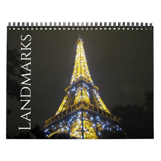 Calendrier monuments du monde 2026 (Protection)