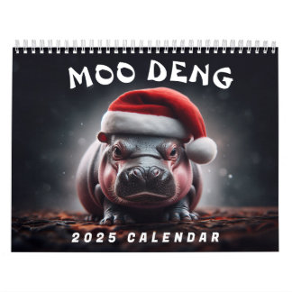 Calendrier Moo Deng