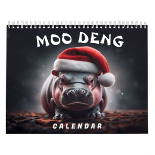 Calendrier Moo Deng 2025