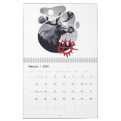 Calendrier Moose Aurora Borealis   (Feb 2026)