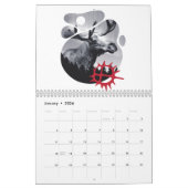 Calendrier Moose Aurora Borealis   (Jan 2026)