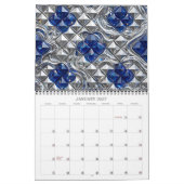 Calendrier Mosaïque 3D Abstraite Luxe 2027 (Jan 2027)