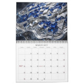 Calendrier Mosaïque 3D Abstraite Luxe 2027 (Mar 2027)