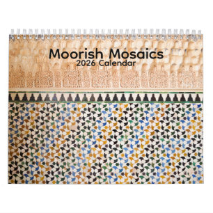 Calendrier Mosaïques Maures 2026