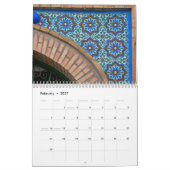 Calendrier Mosaïques Mauresques 2027 (Feb 2027)
