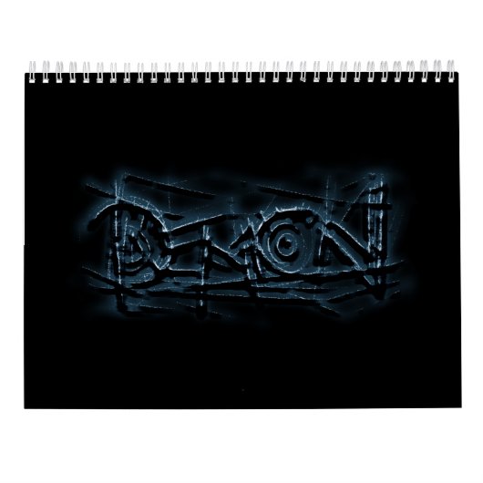 Calendrier Mot démon (Dos)