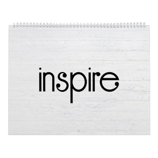 Calendrier Mot Inspirationnel Pour Chaque Mois (Protection)