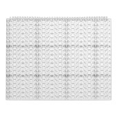 Calendrier motif Abstrait noir et blanc avec répétition, s (Protection)