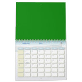 Calendrier motif aux fleurs roses (Feb 2026)