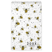 Calendrier motif d'abeille 2026 (Protection)