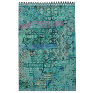 Calendrier Motif Ethno Abstrait - Folklore Art 2