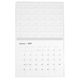 Calendrier motif extensible Abstrait de petit, dispersé, da