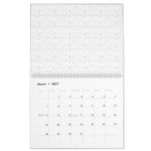 Calendrier motif extensible Abstrait de petit, dispersé, da (Mar 2027)