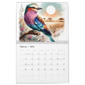 Calendrier Motifs des Prairies de la Savanna (Feb 2026)
