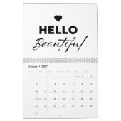 Calendrier Motivation Cool Haute qualité Multi-titre (Jan 2027)
