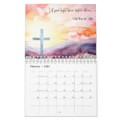 Calendrier Motivation positive motivation biblique écritures (Feb 2026)