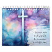 Calendrier Motivation positive motivation biblique écritures (Protection)