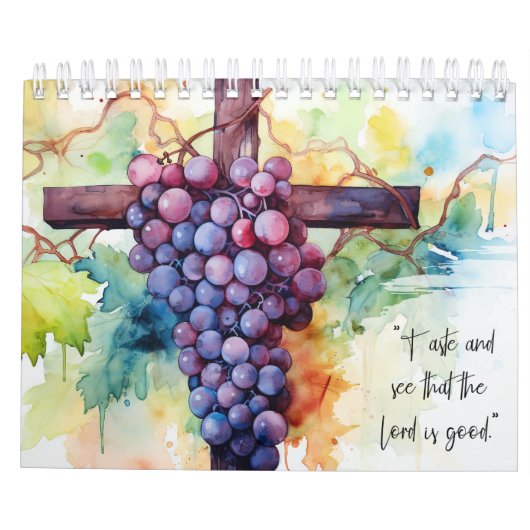 Calendrier Motivation positive motivation biblique écritures (Dos)