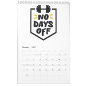 Calendrier Motivation sportive (Feb 2027)