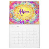 Calendrier Motivationnel joyeux amusant Inspiribilité UN MOT (Jan 2026)