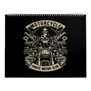 Calendrier moto pirate moto club