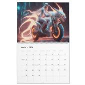 Calendrier Motorcycles AI Art (Mar 2026)