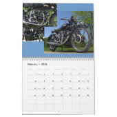 Calendrier Motos antiques classiques (Feb 2026)
