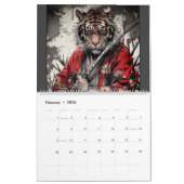 Calendrier Motos aquarelle, motards, course, motocycli (Feb 2026)