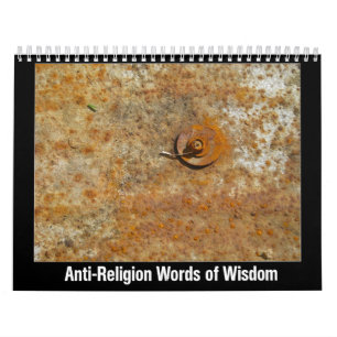 Calendrier Mots d'Anti-Religion de la sagesse