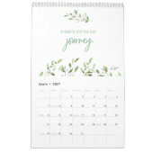 Calendrier Mots et citations d'art canadiens d'inspiration (Mar 2027)