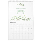 Calendrier Mots Inspirationnels & Art Nature Inspiré Personna (Mar 2026)