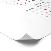 Calendrier Mouette 2020 Affiche (Coin)
