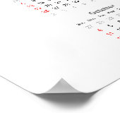 Calendrier Mouette 2020 Affiche (Coin)