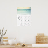 Calendrier Mouette 2021 Affiche - dimanche en prem (Cuisine)