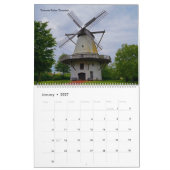 Calendrier Moulins à vent (Jan 2027)