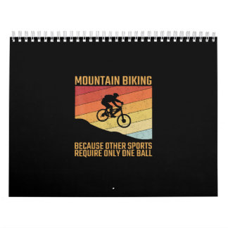 Calendrier mountain biking mountain mountainbike
