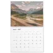 Calendrier Mountains (Mar 2027)