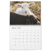 Calendrier Mouton bébé 2026 (Feb 2027)