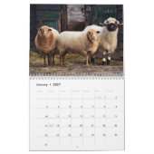 Calendrier Moutons 2027 (Jan 2027)