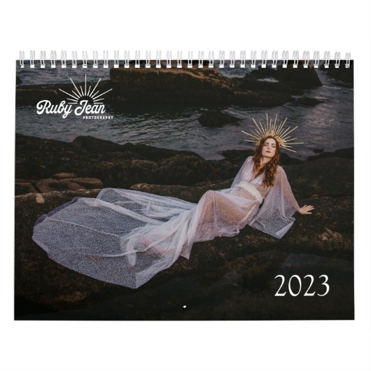 Calendrier moyen de deux pages, blanc (Protection)