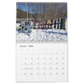 Calendrier moyen de deux pages, Calendrier blanc (Jan 2026)