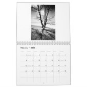 Calendrier moyen de deux pages, Calendrier blanc (Feb 2026)