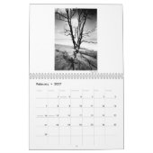 Calendrier moyen de deux pages, Calendrier blanc (Feb 2027)