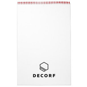 Calendrier moyen d'une page, rouge