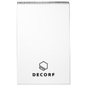 Calendrier moyen d'une page, rouge (Protection)