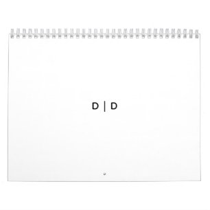 Calendrier moyen sur deux pages