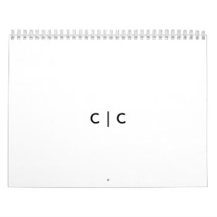 Calendrier moyen sur deux pages, Blanc