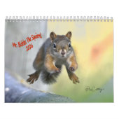 Calendrier Mr. Bickles The Squirrel - medium calendar two pag (Protection)