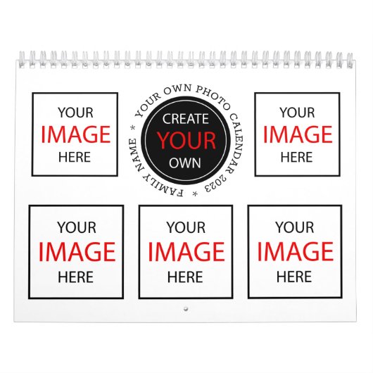 Calendrier Multi Photo 2026 / Créez votre propre p (Protection)