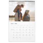 Calendrier Multiphoto minimaliste de la famille mo (Mar 2026)